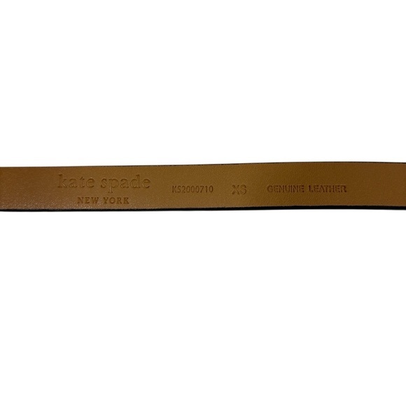 KATE SPADE NEW YORK Patent‎ Leather Thin Belt XS - Picture 3 of 5